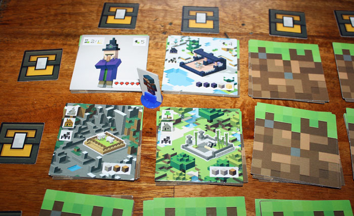Minecraft Builders & Biomes (Ravensburger) Spielregeln und Infos, Bilder 