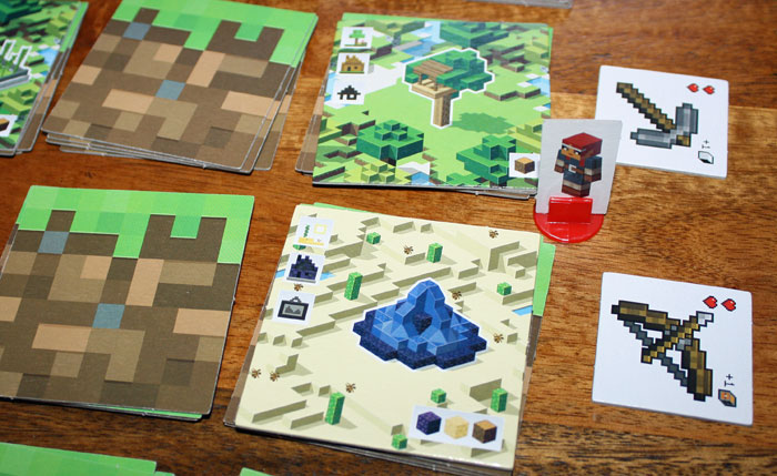 Bilder Infos, Biomes & Builders (Ravensburger) Spielregeln und Minecraft -