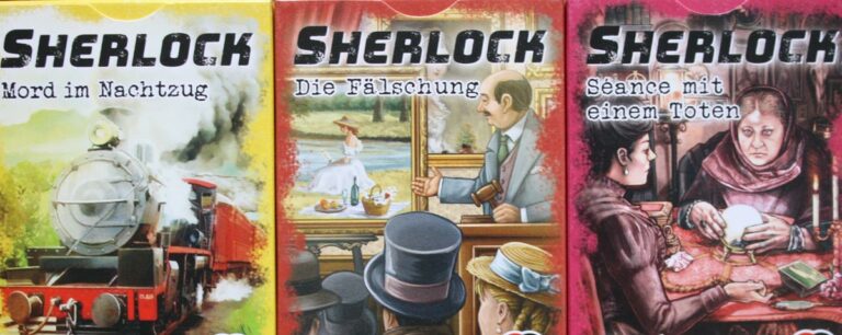 Sherlock Kartenspiel Serie 5 - Fälle 13-15 von Abacusspiele.