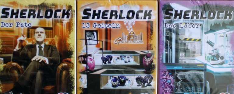 Sherlock Kartenspiel Serie 2 von Abacusspiele.
