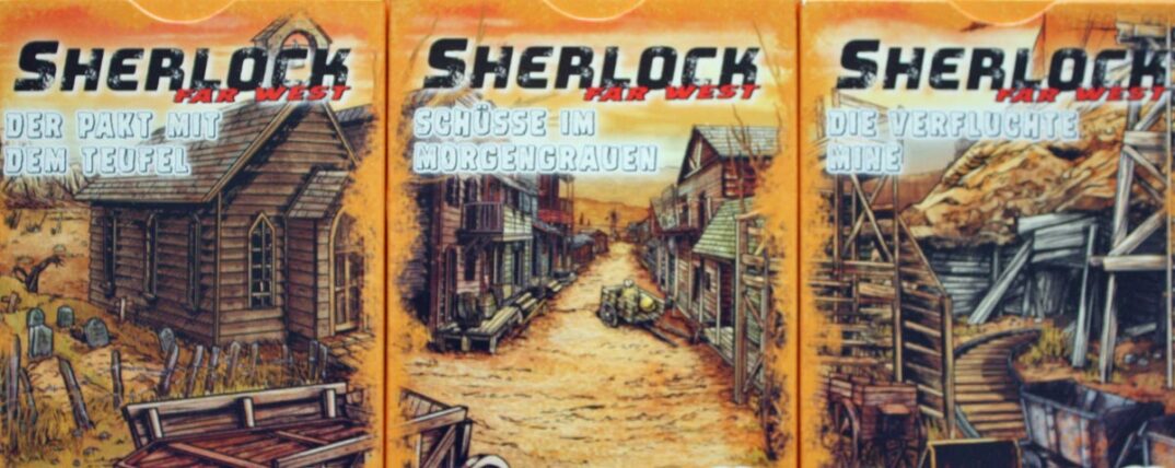Sherlock Far West Serie von Abacusspiele.